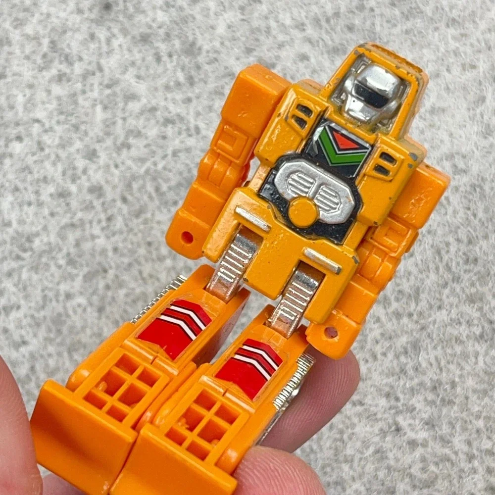 Vintage GoBots Guardian DUMPER MR-09 Yellow Dump Truck Dozer Motorcycle Lot